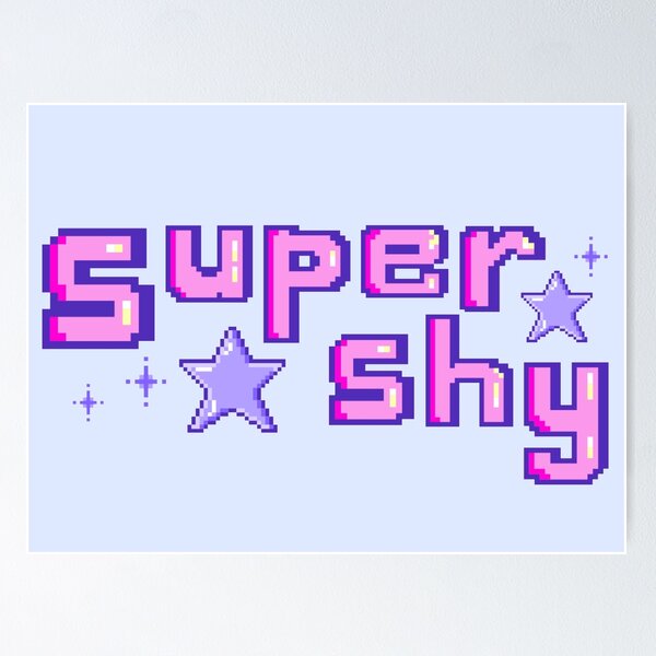 Printable New Jeans Super Shy Poster. New Jeans Merch. Super Shy Make You  Mine Newjeans Poster. KPOP Merch Pastel Retro Y2K Poster. 