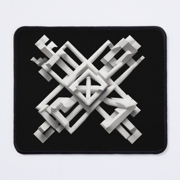 Item preview, xxxxxxx formas en blanco y negro designed and sold by ZeahDesigns.