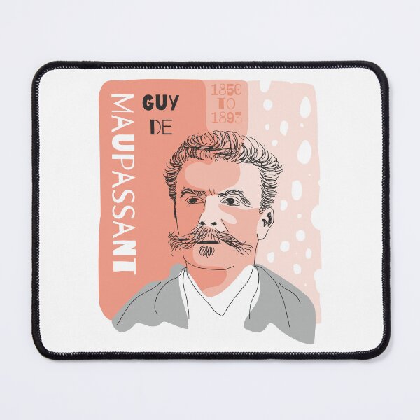 Item preview, Guy de Maupassant in Portrait Sketch designed and sold by ShubhankarK.