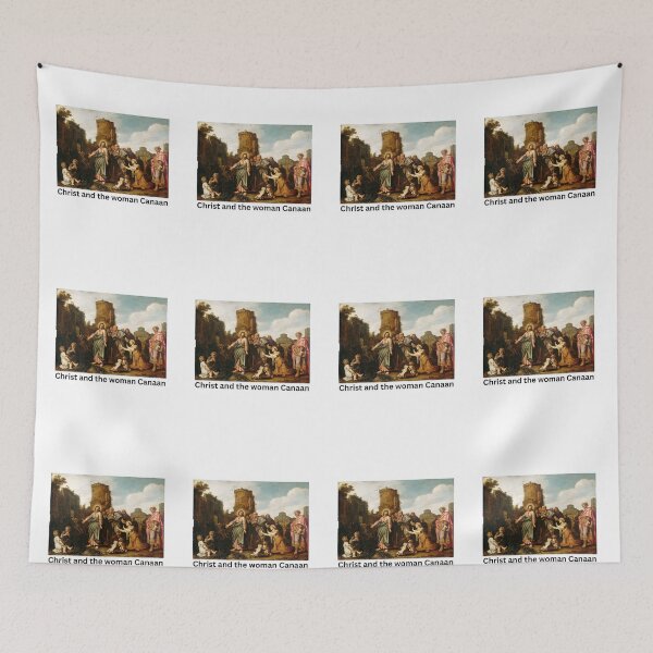 Item preview, Christ & the woman Canaan designed and sold by CannyGoods.