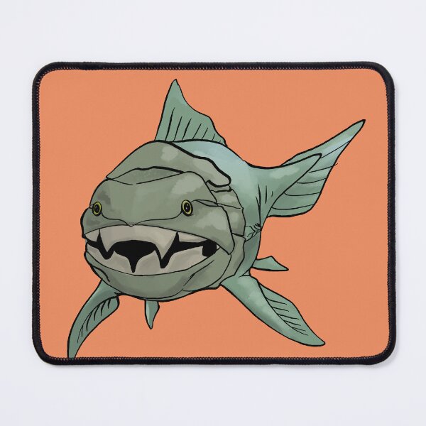 Item preview, The Big Ol' Smile of the Dunkleosteus designed and sold by stilo29.