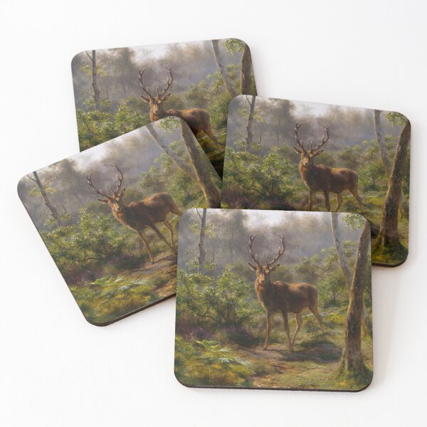 Item preview, A Stag (1893) - Rosa Bonheur designed and sold by SALON DES ARTS.