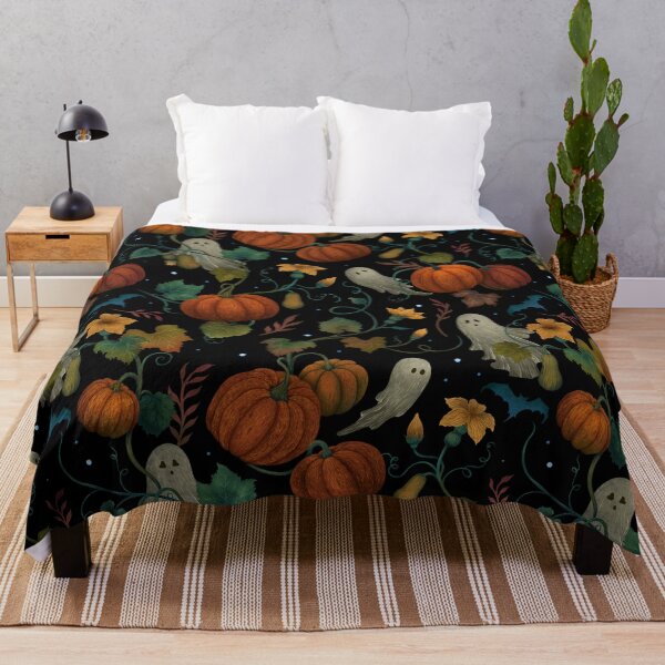 Item preview, Pumpkin Ghost Pattern designed and sold by episodicDrawing.