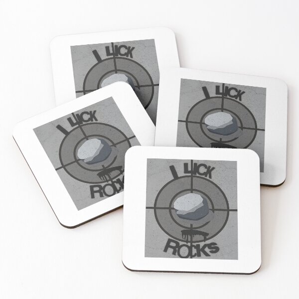 Item preview,  "I Lick Rocks" - Quirky and Earthy Statement Design designed and sold by PrinttParadise.