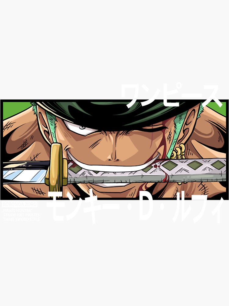 Roronoa Zoro Eyes Embroidery (One Piece)