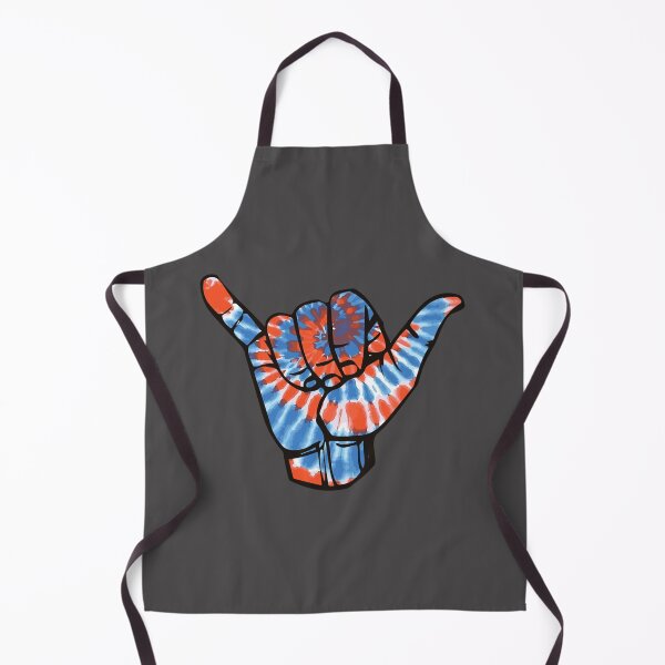 Item preview, orange and blue tie dye shaka designed and sold by TahjMckeon.