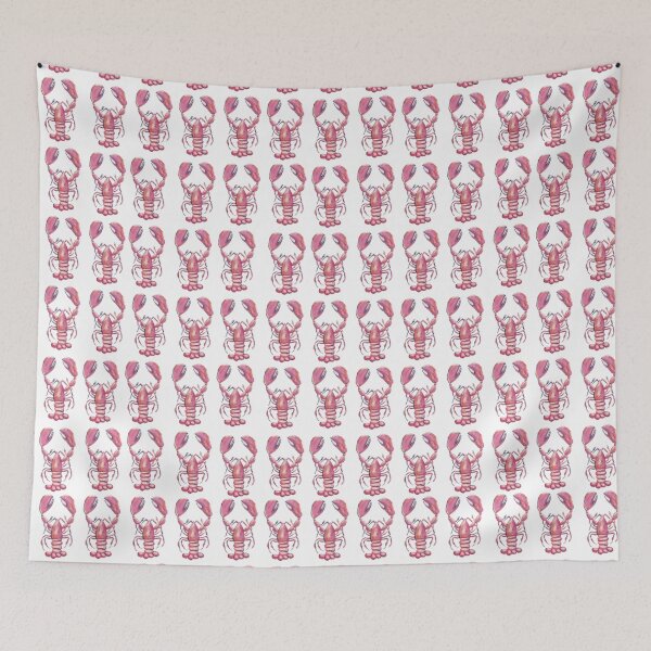 Item preview, Lobster Pattern White designed and sold by Profitrip.