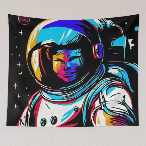 Item preview, Cosmic Dreams: Pop Art Portraits of Astronauts designed and sold by FashionHomeCo.