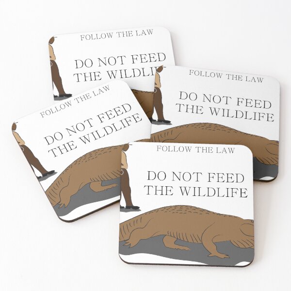 Item preview, Do not feed the alligators (transparent) designed and sold by brendanavery.