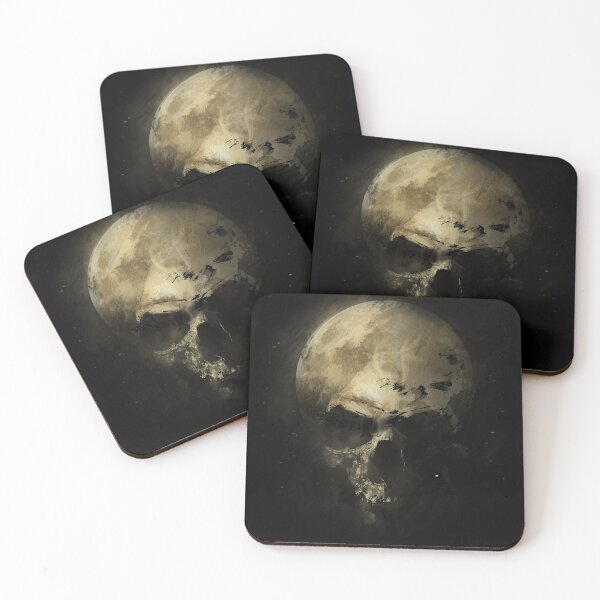 Item preview, Night Moon Skull designed and sold by Area31Studios.
