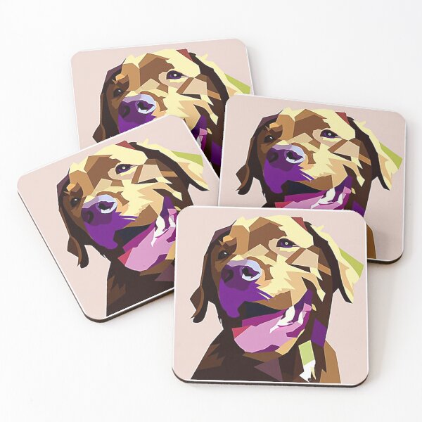 Item preview, RAMON THE BROWN LAB 5 designed and sold by momanteiga.