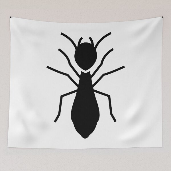 Item preview, Termite insect Stick Figure Black Version  designed and sold by Stickman--.