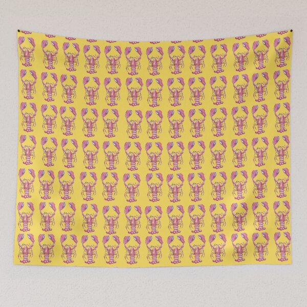 Item preview, Lobster Pattern Yellow designed and sold by Profitrip.
