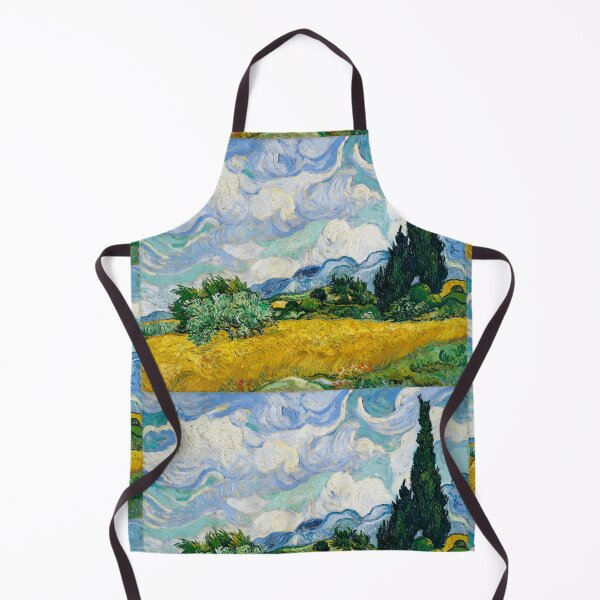 Item preview, Wheat Field with Cypresses designed and sold by fleurdesignart.