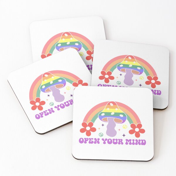 Item preview, Open Your Mind - Pride Rainbow Mushroom designed and sold by FrescoDesign.