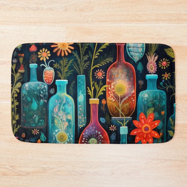Item preview, Garden vases and bottles 5 designed and sold by Red Witch Art.