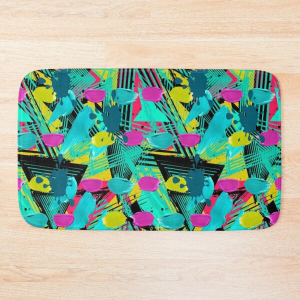 Item preview, Psychedelic Paint Blops graphic design, Abstraction, bold colorful abstract playful design inspired by nature designed and sold by Adri Barnard.