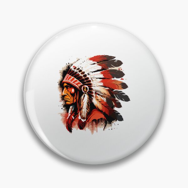 Item preview, American Indian tribal chief warrior designed and sold by TirrellColister.