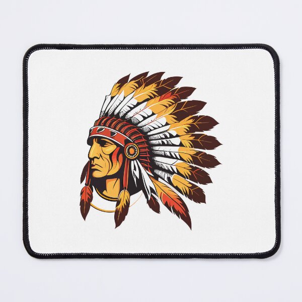 Item preview, Native American indian warrior designed and sold by TirrellColister.