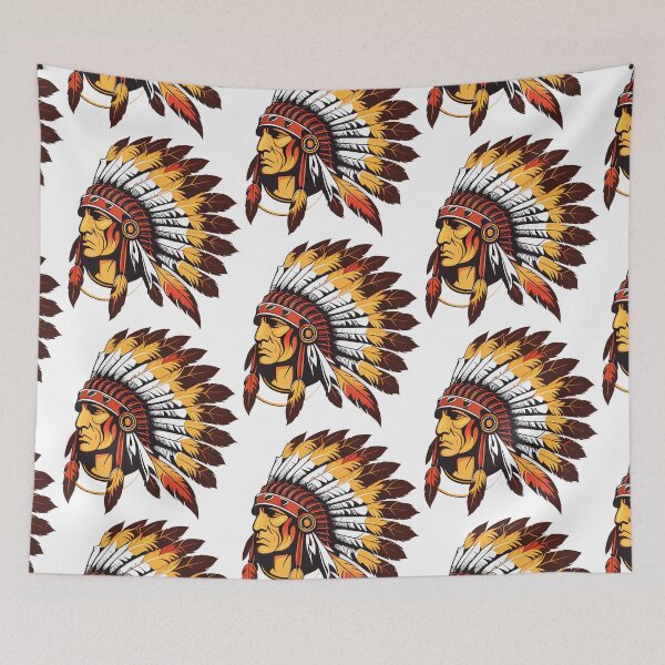 Item preview, Native American indian warrior designed and sold by TirrellColister.
