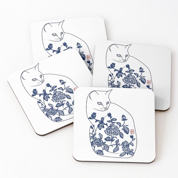 Item preview, minimalism cat designed and sold by KaishoDesign.