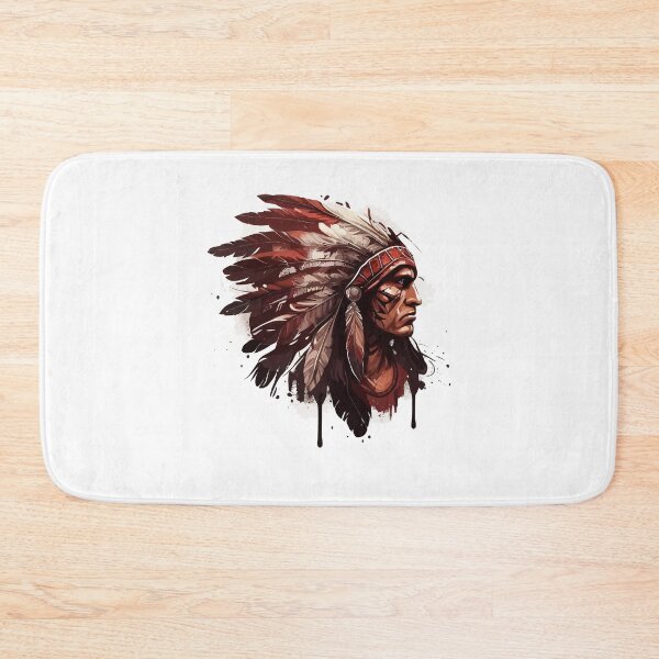 Item preview, American Indian tribal chief warrior designed and sold by TirrellColister.