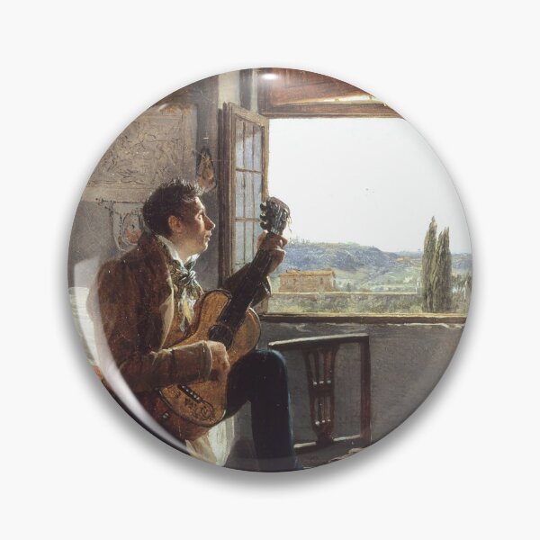 Item preview, Léon Pallière in his room at Villa Médicis, by Jean Alaux designed and sold by MINDTHECHERRY.
