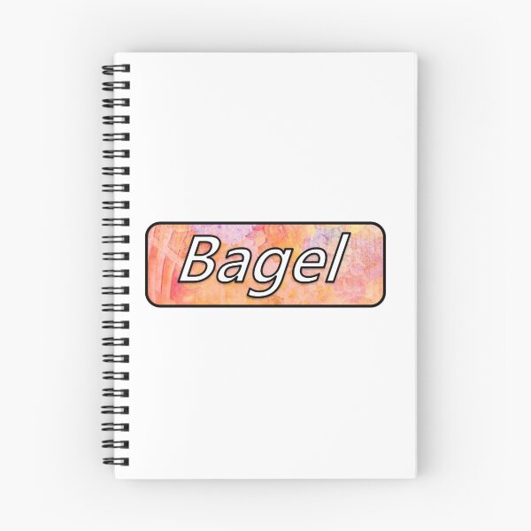 Item preview, bagel logo designed and sold by MiaNotMaya.