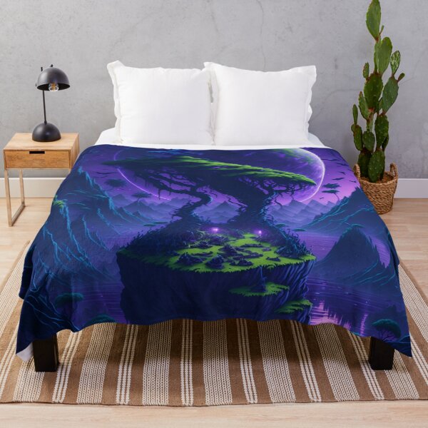 Item preview, Purple Sunset Fantasy: Journey to a Magical Realm! designed and sold by MeowtifullyCute.
