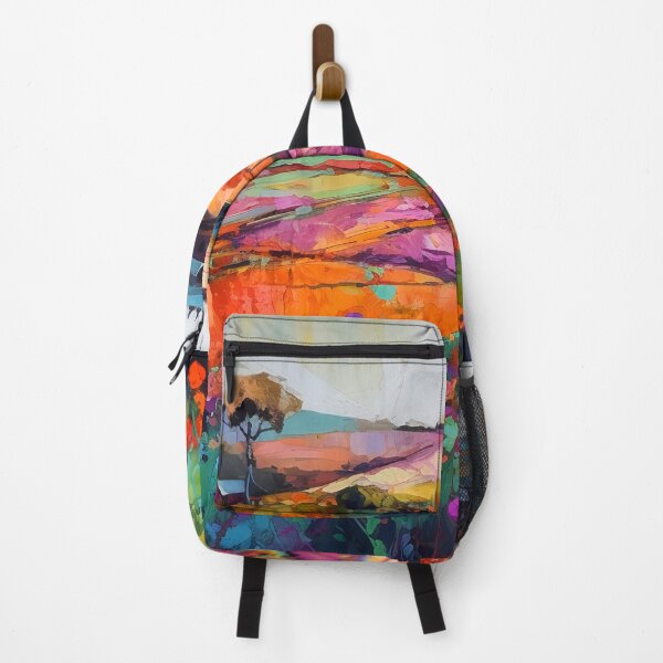 Item preview, Countryside village at sunset 4 designed and sold by Red Witch Art.