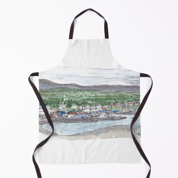 Item preview, Husavik Iceland Watercolour designed and sold by Tom Napper Design.