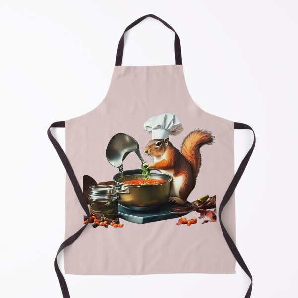 Item preview, chef squirrel designed and sold by krishana3d.