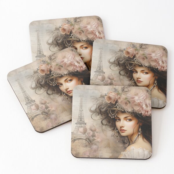 Item preview, Shabby Chic French Collage  designed and sold by Gypsykiss.