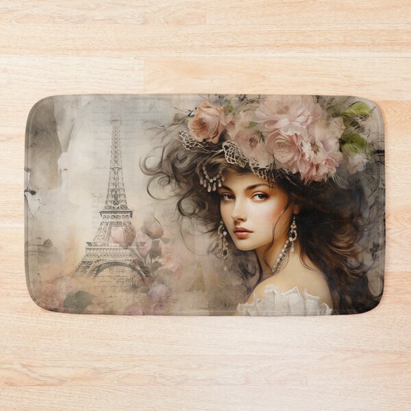 Item preview, Shabby Chic French Collage  designed and sold by Gypsykiss.