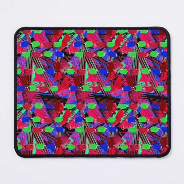 Item preview, Psychedelic Paint Blops graphic design 3, Abstraction, bold colorful abstract playful design inspired by nature designed and sold by Adri Barnard.