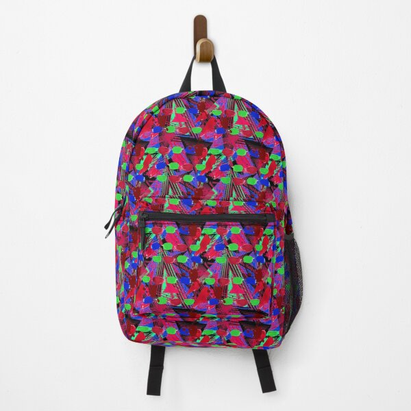 Item preview, Psychedelic Paint Blops graphic design 3, Abstraction, bold colorful abstract playful design inspired by nature designed and sold by Adri Barnard.