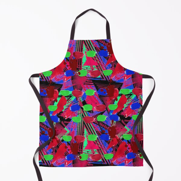 Item preview, Psychedelic Paint Blops graphic design 3, Abstraction, bold colorful abstract playful design inspired by nature designed and sold by Adri Barnard.
