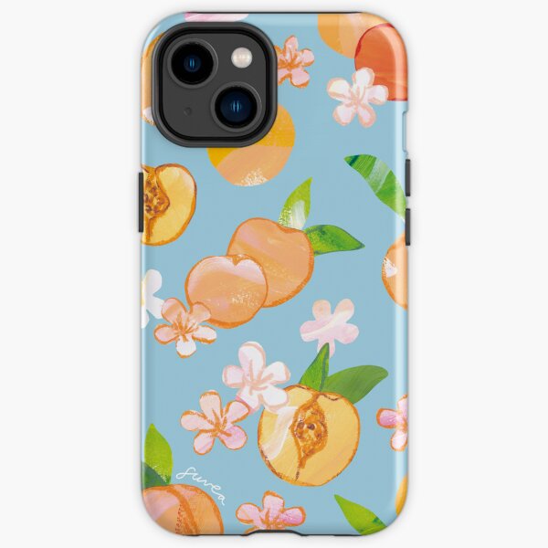 Peachy - Peach Print Phonecase iPhone Tough Case