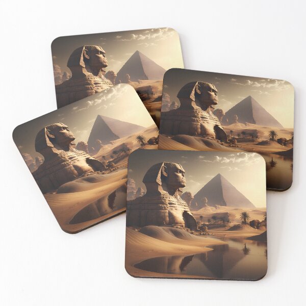 Item preview, pyramids and the sphinx designed and sold by Enga6.