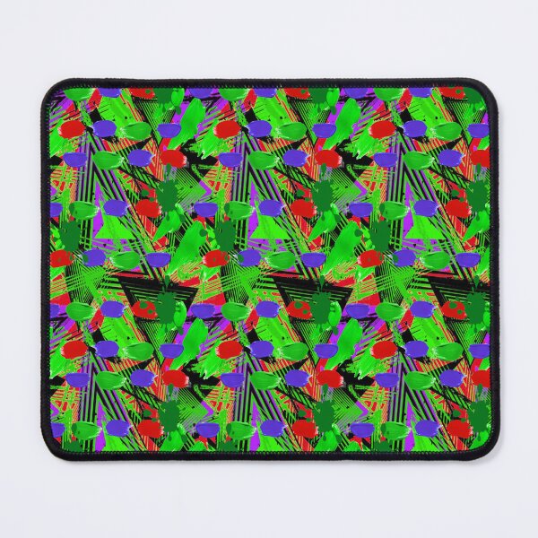 Item preview, Psychedelic Paint Blops graphic design 4, Abstraction, bold colorful abstract playful design inspired by nature designed and sold by Adri Barnard.