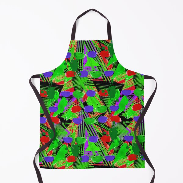 Item preview, Psychedelic Paint Blops graphic design 4, Abstraction, bold colorful abstract playful design inspired by nature designed and sold by Adri Barnard.