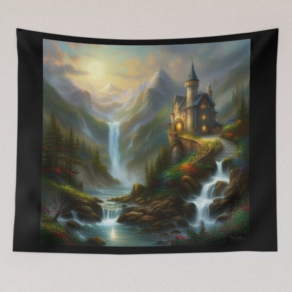 Item preview, Elven Keep designed and sold by DreamOfMorpheus.