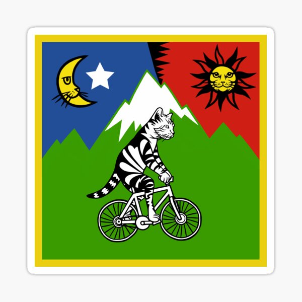 Bicycle Catnip (Electric Catnip) Sticker