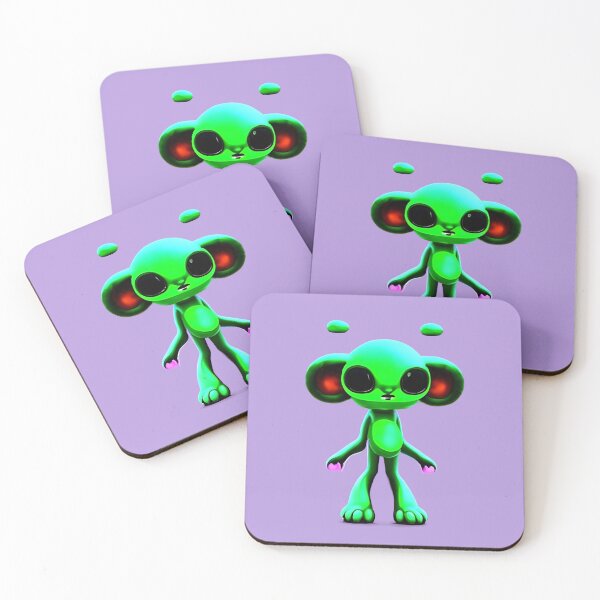 Item preview, Qox Alien designed and sold by UglyAliensInc.