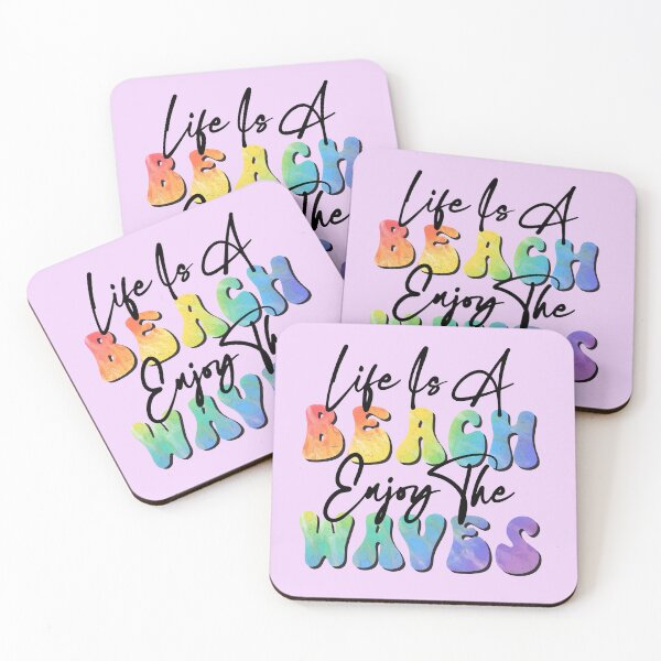 Item preview, Life Is A Beach, Enjoy The Waves designed and sold by FrescoDesign.