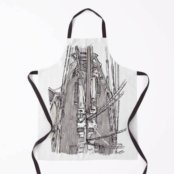 Item preview, Opal Schooner from Above designed and sold by Tom Napper Design.