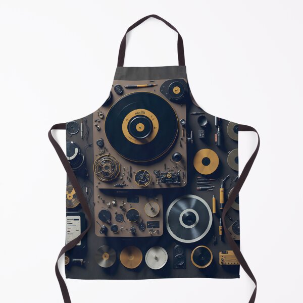 Item preview, Record player Knolling designed and sold by Vibranta Studio.