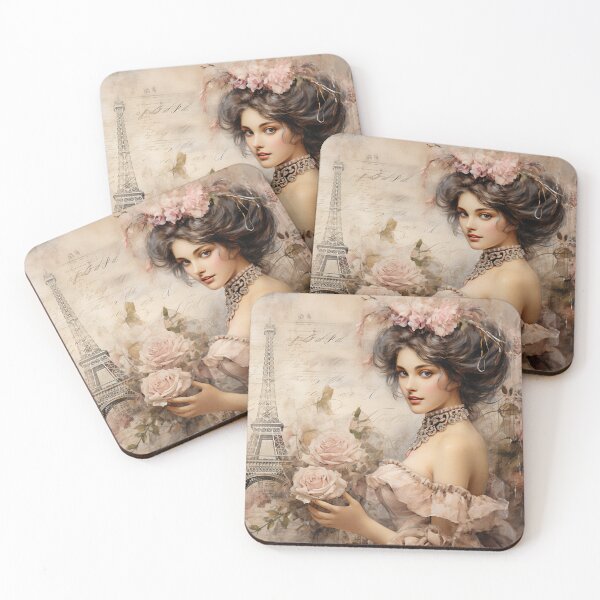 Item preview, Shabby Chic French Collage 2 designed and sold by Gypsykiss.