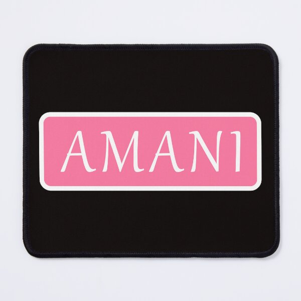 Item preview, Amani Girls Name designed and sold by Jeallan Designs.