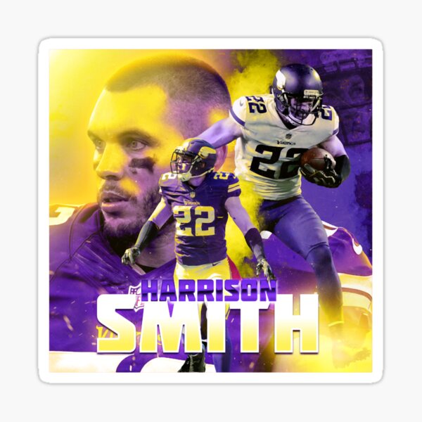 Mens NFL Team Apparel Minnesota Vikings HARRISON SMITH Football